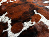Exotic Tricolor Cowhide Rug , Size: X-Jumbo(XXL), Code: BR154