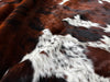 Exotic Tricolor Cowhide Rug , Size: X-Jumbo(XXL), Code: BR154