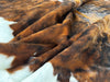 Tricolor Cowhide Rug , Size: Jumbo(XL), Code: BR155