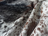 Salt & Pepper Cowhide Rug , Size: X-Jumbo(XXL), Code: BR158