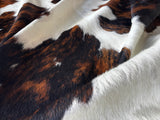 Tricolor Cowhide Rug , Size: X-Jumbo(XXL), Code: BR160