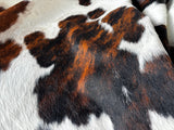 Tricolor Cowhide Rug , Size: X-Jumbo(XXL), Code: BR160