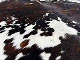 Tricolor Cowhide Rug , Size: X-Jumbo(XXL), Code: BR165