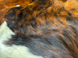 Tricolor Cowhide Rug , Size: X-Jumbo(XXL), Code: BR167
