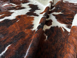 Tricolor Cowhide Rug , Size: X-Jumbo(XXL), Code: BR171