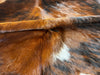 Light Brindle Tricolor Cowhide Rug , Size: Jumbo(XL), Code: BR179
