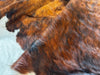 Light Brindle Tricolor Cowhide Rug , Size: X-Jumbo(XXL), Code: BR180