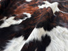 Exotic Tricolor Cowhide Rug , Size: X-Jumbo(XXL), Code: BR182