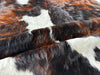 Exotic Tricolor Cowhide Rug , Size: X-Jumbo(XXL), Code: BR182
