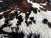 Exotic Tricolor Cowhide Rug , Size: X-Jumbo(XXL), Code: BR183