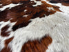 Exotic Tricolor Cowhide Rug , Size: X-Jumbo(XXL), Code: BR187
