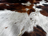 Exotic Tricolor Cowhide Rug , Size: X-Jumbo(XXL), Code: BR187
