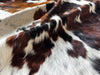 Exotic Tricolor Cowhide Rug , Size: X-Jumbo(XXL), Code: BR187