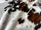 Exotic Tricolor Cowhide Rug , Size: Jumbo(XL), Code: BR191