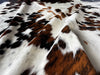 Exotic Tricolor Cowhide Rug , Size: Jumbo(XL), Code: BR191