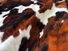 Tricolor Cowhide Rug , Size: X-Jumbo(XXL), Code: BR193