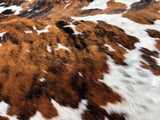 Exotic Tricolor Cowhide Rug , Size: Large(L), Code: DR03