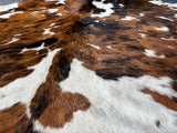 Exotic Tricolor Cowhide Rug , Size: Large(L), Code: DR03