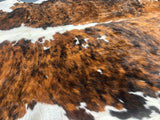Tricolor Cowhide Rug , Size: Large(L), Code: DR05