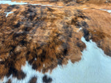 Tricolor Cowhide Rug , Size: Large(L), Code: DR05