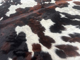 Tricolor Cowhide Rug , Size: Large(L), Code: DR08