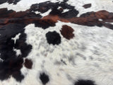 Tricolor Cowhide Rug , Size: Large(L), Code: DR08