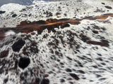 Exotic Tricolor Cowhide Rug , Size: X-Jumbo(XXL), Code: DR11