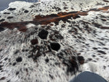Exotic Tricolor Cowhide Rug , Size: X-Jumbo(XXL), Code: DR11