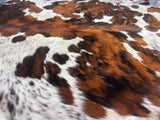Exotic Tricolor Cowhide Rug , Size: Large(L), Code: DR14