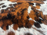 Exotic Tricolor Cowhide Rug , Size: Large(L), Code: DR14
