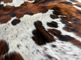 Exotic Tricolor Cowhide Rug , Size: Large(L), Code: DR14