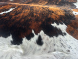 Exotic Tricolor Cowhide Rug , Size: Large(L), Code: DR15