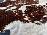 Tricolor Cowhide Rug , Size: Large(L), Code: DR21