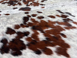 Tricolor Cowhide Rug , Size: Large(L), Code: DR24