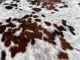Tricolor Cowhide Rug , Size: Large(L), Code: DR24