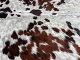 Tricolor Cowhide Rug , Size: Large(L), Code: DR24