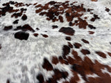 Tricolor Cowhide Rug , Size: Large(L), Code: DR24