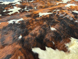 Tricolor Cowhide Rug , Size: Large(L), Code: DR27