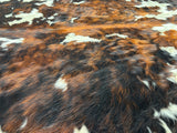Tricolor Cowhide Rug , Size: Large(L), Code: DR27