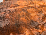 Dark Brindle Cowhide Rug , Size: Large(L), Code: DR29