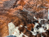 Dark Brindle Cowhide Rug , Size: Large(L), Code: DR29
