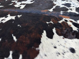 Exotic Tricolor Cowhide Rug , Size: Large(L), Code: DR33