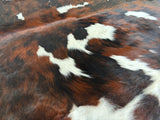 Tricolor Cowhide Rug , Size: Large(L), Code: DR35
