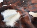 Tricolor Cowhide Rug , Size: Large(L), Code: DR35