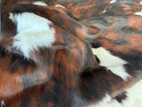 Tricolor Cowhide Rug , Size: Large(L), Code: DR35