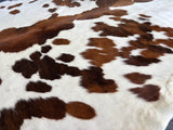 Tricolor Cowhide Rug , Size: Jumbo(XL), Code: DR36