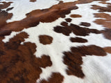 Tricolor Cowhide Rug , Size: Jumbo(XL), Code: DR36