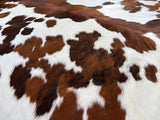 Tricolor Cowhide Rug , Size: Jumbo(XL), Code: DR36