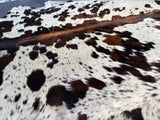 Exotic Tricolor Cowhide Rug , Size: Jumbo(XL), Code: DR37