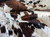 Exotic Tricolor Cowhide Rug , Size: Jumbo(XL), Code: DR37